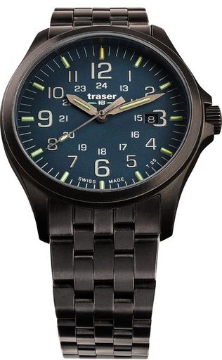 OMEGA - [トレーサー]TRASER腕時計P67OfficerProGunMetalBlue108739
