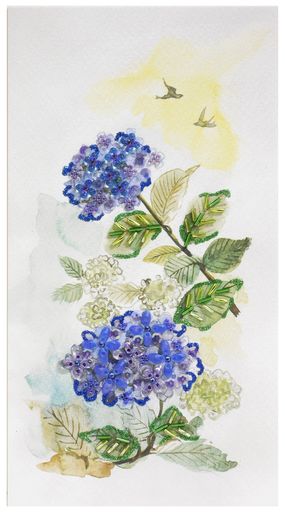 品番:BHD-122W 仕様:ビーズキット 色・柄:6月紫陽花・ツバメ 出来上がりサイズ:約縦23cmx横12.5cm(額含まず) 用意するもの:はさみ、つまようじ、ピンセット、セロハンテープ、不要になった新聞紙等の紙 難易度(目安):星(塗り潰し)星(白抜き)星(白抜き)星(白抜き)星(白抜き) ご注意:専用額(No.R50160W)は別売りです。 主な製造国:日本