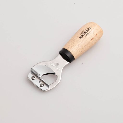 Can Openers - サンクラフト栓抜缶切日本製天然木柄モクハウスBM-215ブラウン12.5cm
