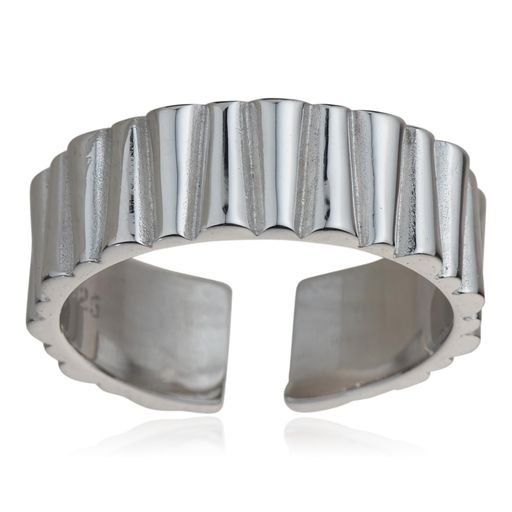 S925メンズリング カラー:プラチナ サイズ:調節可能な開口部リング幅約6.58mm