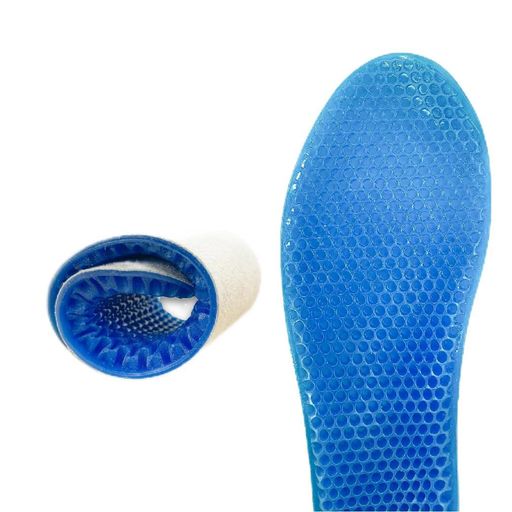 インソール ジェルクッション ハニカムゲル 衝撃吸収 通気性 左右セット ゲルクッ...