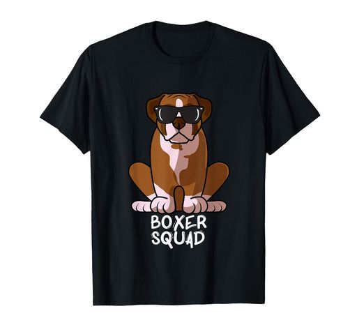 乐天商城 - かっこいいボクサー隊犬ラブール Tシャツ