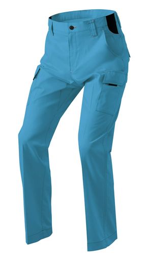 アイトス(Aitoz)ムービンカットノータック春夏カーゴパンツサックスLLAZ6851-007-LL