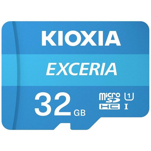 Kioxia (キオクシア) 32GB microSD Exceria フラッシュメモリーカード アダプター...