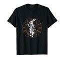 ホワイトラビットヴィンテージ時計スチームパンクTシャツ