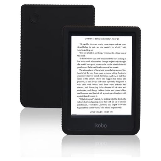 Mingfeng Slim Soft Silicone Back Cover For Funda Kobo Libra Colour 2024 Case 7” eBook Shockproof Protective Shell (Kobo Clara