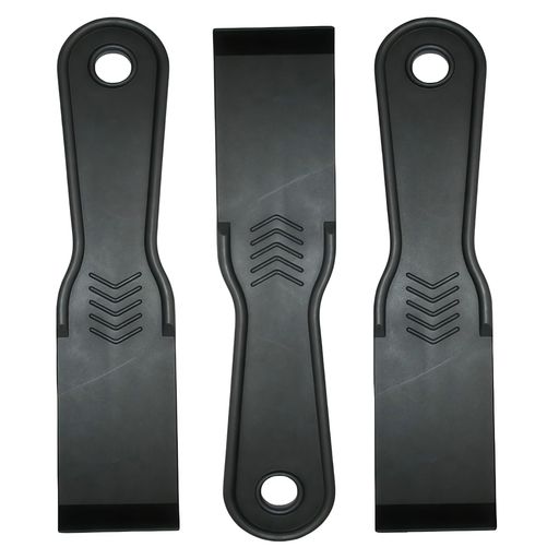 RuiChyスクレーパー【3個セット】プラスチック製軽量一体成型傷つけない焦げ落としシール剥がしステッ..