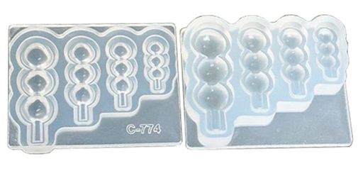 亀島商店ソフトモールド串団子(中・小)ホビー用ツールC-774