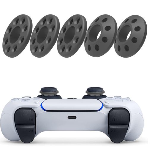 幅広い互換性:Playstation 5、Playstation 4、Project Q、Xboxシリーズ、Xbox One S、Xbox One X、Xbox 360、Xbox Elite 2 Core、Xbox Core、NS Switch Pro、Scufコントローラー用のコントローラーアクセサリー。 柔軟性と耐久性:PS5、PS4、Xboxシリーズ用に特別に設計されたSwitch Proゲームコンソールコントローラーアクセサリーは、耐久性のあるプレミアムシリコン製で、肌に優しく快適な手触りです。他のウィッキングリングと比較して、シリコンパーシジョンリングはより耐久性と防水性があり、繰り返し使用できます。 ツーインワンデザイン:前面は「ソフト」強度、背面は「ハード」強度です。必要な片側を選択できます。アナログジョイスティックを接続するだけで精度が向上します。また、ゲームの種類に応じて調整でき、コントローラーのリモコンレバーを長時間保護できます。