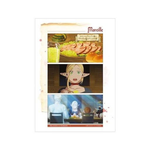 TVアニメ「ダンジョン飯」マルシル場面写A3マット加工ポスター