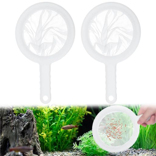 分離網こし器2種セット100/400Mesh多機能再利用可能極細エビろ過網耐熱性洗浄簡単ゾウリムシミジンコブ..