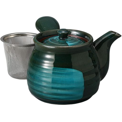 エールネット(Ale-net)エメラルド六兵2.5急須(アミ付)茶器急須業務用きゅうすホテル旅館ポット