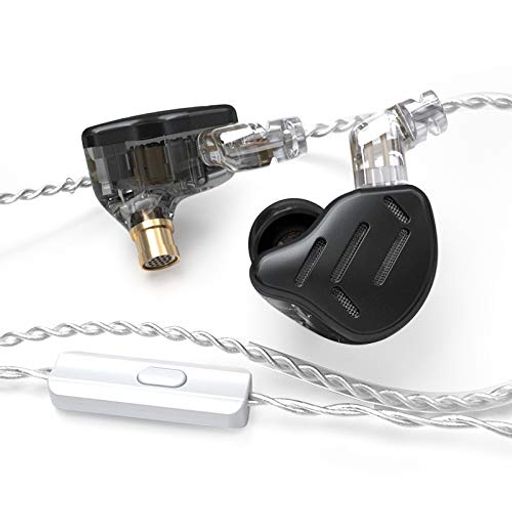 CCA KZ ZAX インイヤーモニターヘッドホン 16ユニット 7BA+1DD ハイブリッドドライ...
