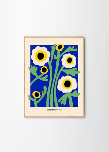 THEPOSTERCLUBポスタークラブYellowAnemones50x70cmMadelenMollard