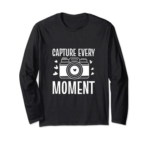 Photo Frame - すべての瞬間センチメンタル写真をキャプチャ長袖Tシャツ