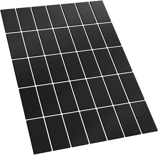 グリーンスタッフワールドマグネットシート長方形25mmx50mm(粘着剤付)35枚ホビー用素材GSWD-10858