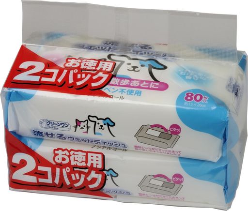 クリーンワン流せるウェットティッシュその他犬