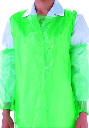 パリス(Paris)カラーエプロン(ショート)グリーン200枚