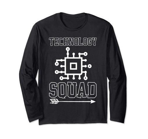 技術チーム-計算機科学工学学生長袖Tシャツ