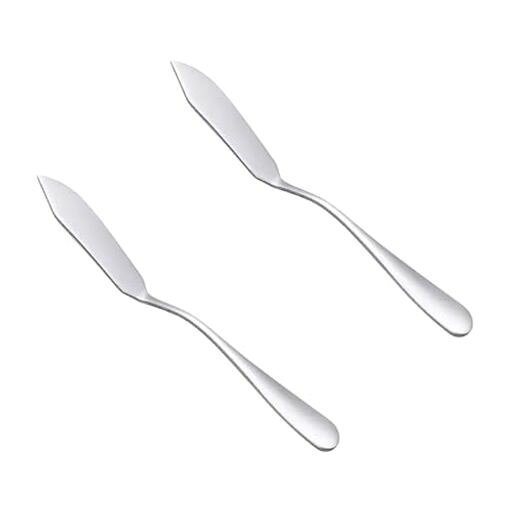 2本セットで便利に使い分け​:ジャム用とマーガリン用など、用途に合わせて使い分けられる実用的なセット。 ステンレス製で衛生的&amp;耐久性抜群​:サビに強く、長期間使用しても変形しない高品質素材。 ​特殊形状で塗りやすい​:先端の薄い形状がパンにジャムやバターをムラなく塗れる。 食洗機対応でお手入れ簡単​:使用後は食洗機で丸洗い可能。清潔を保てます。 ​適度な長さで使いやすい​:パンに塗る際に適した長さ設計。握りやすいグリップ。