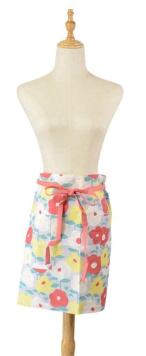 フレンズヒルギャルソンエプロンメレレッド