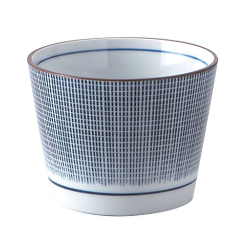 昭和製陶千段十草そば千代口φ8.1x6.3cm美濃焼日本製食洗器対応