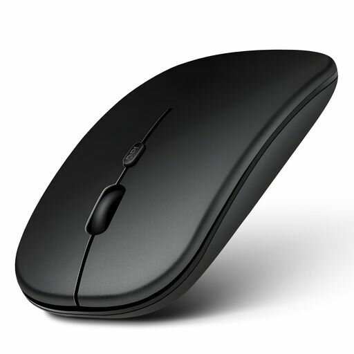 Rebeccoワイヤレスマウス薄型Bluetooth5.2マウス無線電池式Windows/Macbook/iPad/Android対応超軽量Mou..