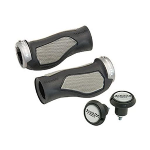 両側グリップシフト対応モデル。(左右92MM) クラトンラバー(アウター)+ナイロン(インナー) アルミロックオンシステム・外側:10MM幅ロックリング オープンエンド・エンドプラグ付属 90G/ペア(カタログ値) ・長さ : 92MM