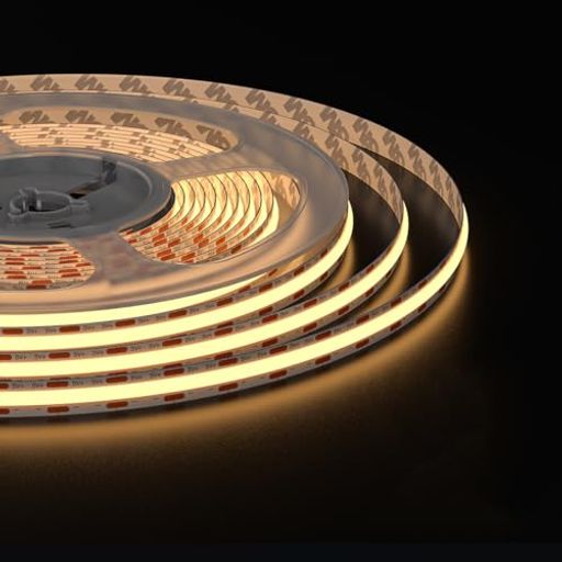 FCOB COB LEDテープライト DC5V USB 3000K 2メートル 320LEDs/m 高密度 フレキシブル LEDロープライト 調光可能 RFリモコン制御 APP調光コントローラー 非防水 変形可能 切断可能 Ra 90 電源がない happynight-10484680 Happy night Rainbow パッケージ画像