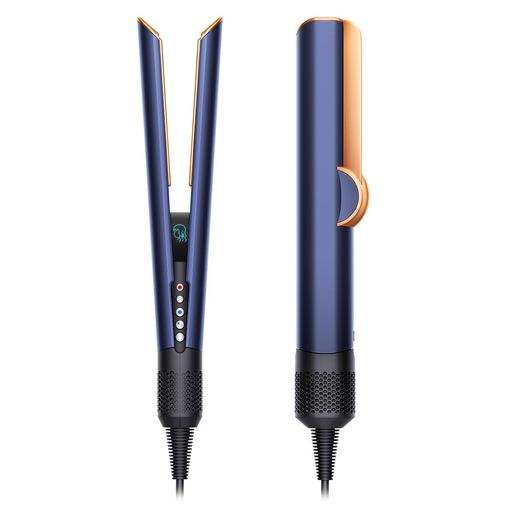 Dyson(ダイソン)ドライヤーDysonAirstraitTMストレイトナーダークブルー/コッパー(HT01DBBC)大風量速乾ストレートヘアアイロン【熱プレートがなく、風の力でストレート】