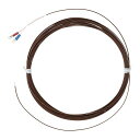 林電工(HAYASHIDENKO)被覆熱電対Tタイプフッ素樹脂被覆素線径Φ0.32MM被覆熱電対線長10MD-TF10