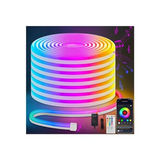 [1080 LEDで構成される[スーパーブライトもさまざまな色]。LEDネオンライトベルトはアップグレードされたLEDです。サイドブライトネスデザインにより、LEDバンドは通常のLEDバーよりも明るくなります。 120度の投影範囲は、大きな照明カバレッジ、均一な高輝度、柔らかい光効果を提供できます。 [安全で耐久性]] 24V低圧のパワーから、このネオンチューブLEDライトテープバーは安全に使用できます。 シリコンシェルは柔らかくて丈夫で、高温耐性であり、赤外線リモートコントロールとアプリによって制御できます。 [柔軟で防水性]通常のLEDバーと比較して、Neon LEDバンドはより柔軟で360°曲げられ、必要な形状に簡単に曲げることができます。 寝室、部屋、キッチンを簡単に飾ることができます。IP65防水、屋内および屋外での使用に適しています。注意: 電源アダプターは防水ではありません。屋外で使用する場合は、水に触れないように注意してください。 [切断とセキュリティ]普通のLEDストリップのように、それらをDIYの特別な家の装飾やユニークなビジネスサインにカットできます。