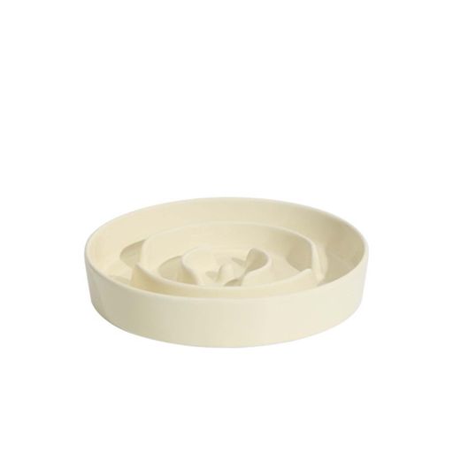 ペット食器スロウフィーダーボウル飲み込み防止早食い防止吐き戻し防止スタンド付きボウル犬えさ皿陶器..