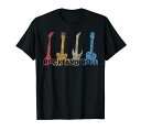 音楽楽器リズムサウンドロックンロールギターTシャツ