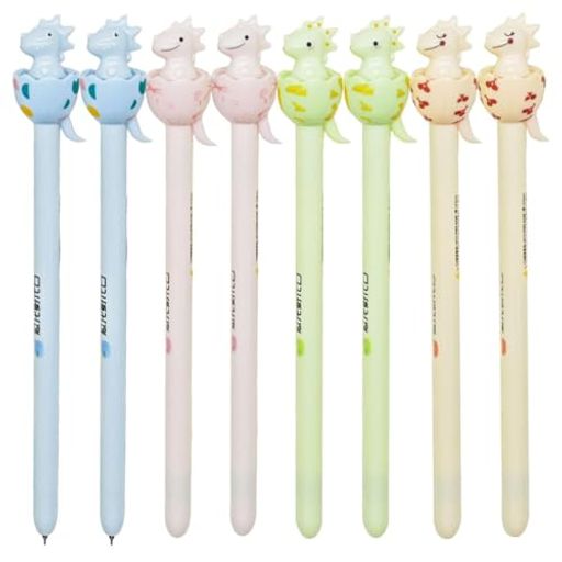 インク:黒インク/ボール径: 0.5mm 製品情報:全長約170mm/約12g,軸素材:プラスチック セット内容:4色x各色2本(合計8本セット)/仕様:ノック式ボールペン 特徴デザイン:耐久性があり、折れにくく、滑らかに書くことができます、ユニークなデザイン、プレミアムプラスチックシェル、軽量で、握りやすく ギフト:可愛い筆記用具系は、記念日、クリスマスや誕生日のプレゼント、また自分へのプレゼントにも