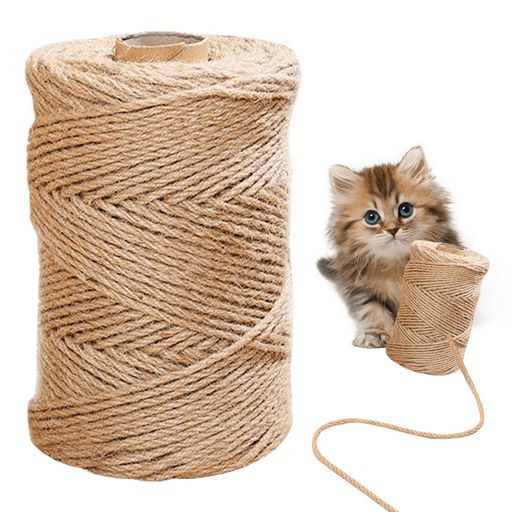 DIY 【猫を飼っている人の福音】麻縄繊維は強靭で、耐久性があり、耐用年数が長いです。テーブルや椅子の脚などの家具に巻き付けることで、家具を保護することができます。猫の登攀棚に使用することで、摩擦力を増加させ、猫の登攀やジャンプを容易にし、その探索と運動の需要を満たすことができます。この繊維構造は、猫が老化した爪の外層を磨き、爪を健康に保つのに役立ちます。 【超大量】この麻ロープは長さ200 mで、1部で多需要を満たすことができます。猫用ラックの入れ替えが終わっても残りは心配せず、風が通って乾燥した場所に置くと保存できます。再使用する場合は、事前に2時間ほど日焼けさせるだけです。 【高品質】天然麻を用いて製造し、化学処理を経ていない、異臭、無機油味がありません。猫が麻ロープをかじっても猫の健康を害する心配はなく、ペットや子供に害ではありません。 【メンテナンス方法】このロープは湿った環境下でカビが生えやすく、定期的に干したり防水剤をスプレーしたりする必要があります。ペット用品に使用し、破損業を発見した場合は、猫がかじったときに猫を傷つけないように交換してもよいようにする必要があります。
