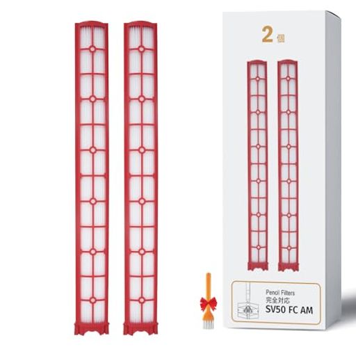 HEPAフィルター 適応させます DYS Pencil-vac Fluffycones SV50/FC専用 掃除機交換パーツ 高効率フィルター(2個入り)