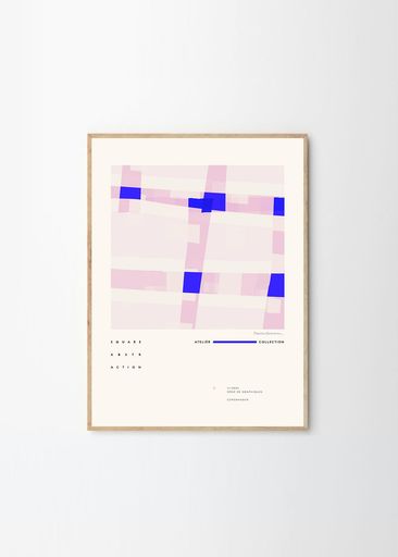 THEPOSTERCLUBポスタークラブSquareAbstraction50x70cmMilleHenriksen