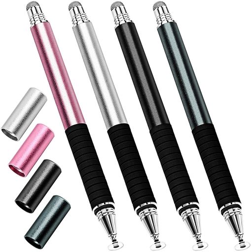 ユニバーサルスタイラスペン(4本入)静電容量式タッチペン。iphone、ipad、android携帯電話、タブレット、2in1グラフィック、クリック、スライドスクリーンのデジタルペンシル ユニバーサルスタイラスペン(4本入)静電容量式タッチペン。iphone、ipad、android携帯電話、タブレット、2in1グラフィック、クリック、スライドスクリーンのデジタルペンシル