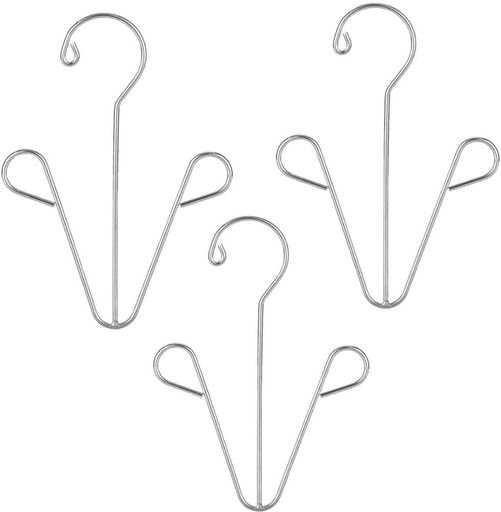 3個組シューズハンガーステンレス製靴ハンガー洗濯ハンガー吊り干し靴干しハンガー靴乾燥ラック空間節..