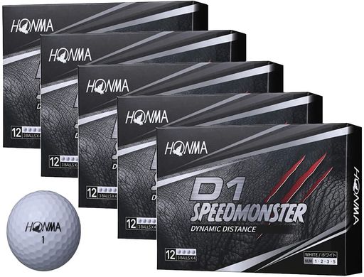 y 5_[X + ܂ z{ԃSt z} HONMA D1 Xs[h X^[ SPEED MONSTER St {[ 5_[X 60 (5_[X_zCg)