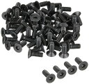 TRUSCO(トラスコ)六角穴付皿ボルト黒染め全ネジM3x865本入B73-0308x10パック【ケース販売】