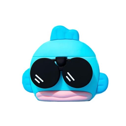 【Airpods第1/2世代・Airpodspro・Airpods第3世代に適用】ハンギョドンイヤホンケースシリコンおもしろい収納ケースキズ防止耐衝撃全面保護紛失防止キャラクター(Airpods3)