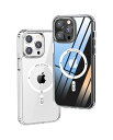 ONES HD超透明 IPHONE15PROMAX 超強磁性MAGSAFE対応 ハードケース 米軍MIL規格 エアバッグ 超耐衝撃 レンズ保護 画面保護 「 高靭性強化PC保護板 ✚ 高弾性衝撃吸収·シリコンバンパー 」 QIワイヤレス充電 傷防止