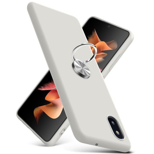 WACJOSD 対応 Galaxy A21 ケース リング 耐衝撃 シリコン SC-42A|SCV49 TPU 薄型 ...