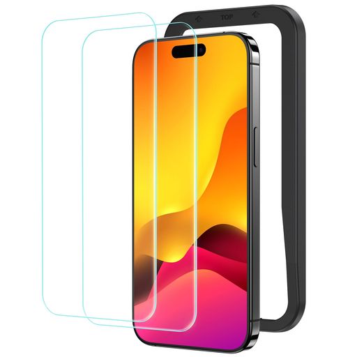 NIMASOガラスフィルムiPhone15Pro用強化ガラス保護フィルムガイド枠付き2枚セットアイフォン15プロ対応NSP23H743 NIMASOガラスフィルムiPhone15Pro用強化ガラス保護フィルムガイド枠付き2枚セットアイフォン15プロ対応NSP23H743