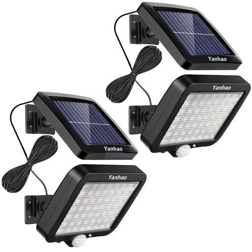 高品質のLE高品質のLEDライト:56個のLEDソーラーライトを使用した検出および照明角度は120°で、約80平方メートルの照明領域をカバーし、広い領域で最大の明るさを提供します。 夜間でも通行人に明るく安全な環境を提供します。Dライト:56個のLEDソーラーライトを使用した検出および照明角度は120°で、約80平方メートルの照明領域をカバーし、広い領域で最大の明るさを提供します。 夜間でも通行人に明るく安全な環境を提供します。 IP65保護レベル:ソーラーライトは良質なABSで作られていて、IP65防水、防塵、耐熱、霜防止。あらゆる悪天候に耐えることができます、屋外に長時間さらされた場合でも非常に明るい光度が維持できます。 三つ知能モード:(第1番目のモード)人や動物の動きを検知すると自動的に高輝度で点灯し、動きがない場合は約15秒後に消灯します。(第2番目のモード)人や動物が検出範囲に達すると自動的に高輝度で点灯し、動きが止まると約15秒後に低照度に戻ります。(第3番目のモード)夜間または暗闇では、充電がゼロになるまで低輝度で点灯します。3つの照明モードは、日中や明るい場所では点灯しません。