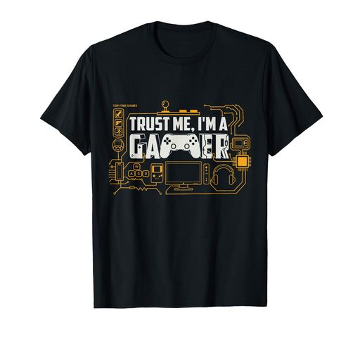 TRUSTMEI’MAGAMERILOVEGAMINGGAMESJOYSTICKGAMINGTシャツ TRUSTMEI’MAGAMERILOVEGAMINGGAMESJOYSTICKGAMINGTシャツ