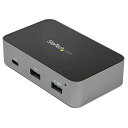 STARTECH.COM USBハブ/USB 3.1/USB-C - 3XA+1XC/ACアダプター付属/1Mケーブル(2)