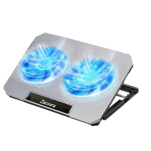 「強力冷却ファン」ノートパソコン冷却パッド、冷却ブラケット、冷却テーブル、大型ファン2個搭載、5段..